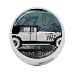 Vintage Car Automobile Auburn 4-port Usb Hub (one Side) by Nexatart