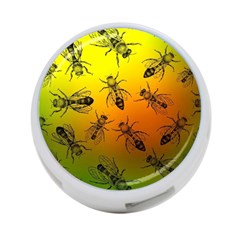 Insect Pattern 4-port Usb Hub (two Sides)  by Sapixe