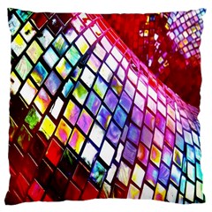 Multicolor Wall Mosaic Large Cushion Case (two Sides) by Sapixe