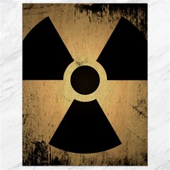 Radioactive Warning Signs Hazard Canvas 18  X 24   by Sapixe