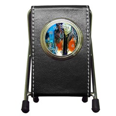 Ceramics Of Ancient Land 6 Pen Holder Desk Clocks by bestdesignintheworld