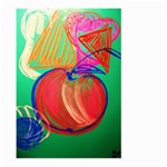 Dscf1425 (1) - fruits and geometry-2 Large Garden Flag (Two Sides) Front