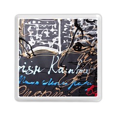 Dscf1638 - Written Poems Memory Card Reader (square)  by bestdesignintheworld