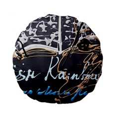 Dscf1638 - Written Poems Standard 15  Premium Round Cushions by bestdesignintheworld