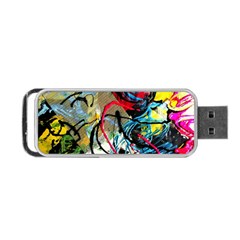 Rumba On A Chad Lake 13 Portable Usb Flash (one Side) by bestdesignintheworld