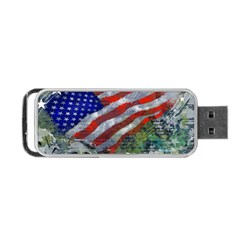 Usa United States Of America Images Independence Day Portable Usb Flash (one Side) by Sapixe