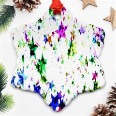 Star Abstract Advent Christmas Ornament (snowflake) by Sapixe