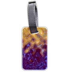 Fractal Rendering Background Luggage Tags (two Sides) by Sapixe