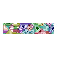 Board Interfaces Digital Global Velvet Scrunchie by Sapixe
