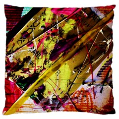 Absurd Theater In And Out 12 Large Cushion Case (two Sides) by bestdesignintheworld