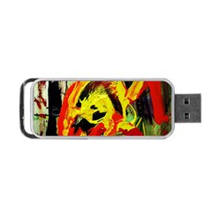 Fish And Bread1/1 Portable Usb Flash (two Sides) by bestdesignintheworld