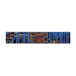 Architecture Modern Building Flano Scarf (Mini) Back