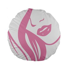 Pinky Standard 15  Premium Round Cushions by StarvingArtisan