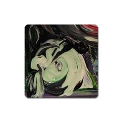 Magnolia Square Magnet by bestdesignintheworld
