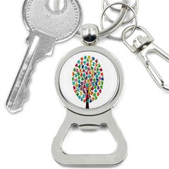 Tree Share Pieces Of The Puzzle Button Necklaces by Simbadda