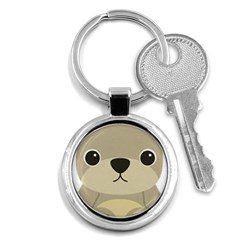 Animal Bear Cartoon Children Kids Key Chains (round)  by Simbadda