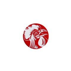 Cock Logo Emblem Symbol France 1  Mini Buttons by Simbadda