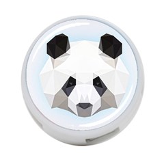 Background Show Graphic Art Panda 4-port Usb Hub (one Side) by Simbadda