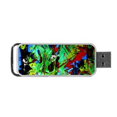 Perfect Night For Samurai-1/2 Portable Usb Flash (one Side) by bestdesignintheworld