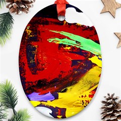 Balboa   Island On A Sand 19 Ornament (oval) by bestdesignintheworld