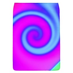 Swirl Pink Turquoise Abstract Flap Covers (s)  by BrightVibesDesign
