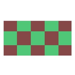 Background Checkers Squares Tile Satin Shawl by Sapixe