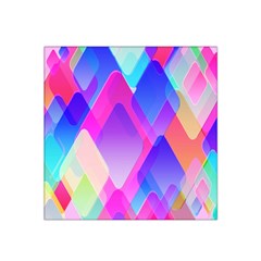 Squares Color Squares Background Satin Bandana Scarf by Sapixe