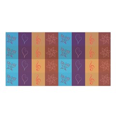Background Desktop Squares Satin Shawl by Sapixe
