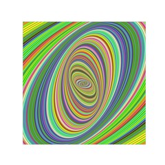Ellipse Background Elliptical Small Satin Scarf (square) by Sapixe