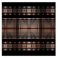  Fractal Art Design Geometry Large Satin Scarf (square) by Sapixe