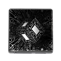 Technoid Future Robot Science Memory Card Reader (square) by Sapixe