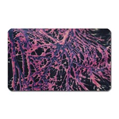 Fabric Textile Texture Macro Photo Magnet (rectangular) by Sapixe