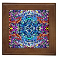 Colorful-2-4 Framed Tiles by ArtworkByPatrick