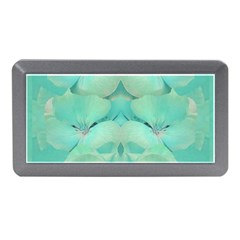Green Fantasy Flower In Beautiful Festive Style Memory Card Reader (mini) by pepitasart