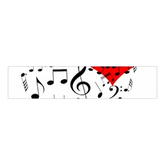 Singing Heart Velvet Scrunchie by FunnyCow