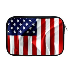 American Usa Flag Vertical Apple Macbook Pro 17  Zipper Case by FunnyCow