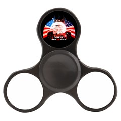 Independence Day, Eagle With Usa Flag Finger Spinner by FantasyWorld7