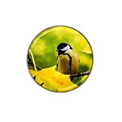 Tomtit Bird Dressed To The Season Hat Clip Ball Marker (4 Pack) by FunnyCow