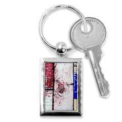 Abstract Art Of Grunge Wood Key Chains (rectangle)  by FunnyCow