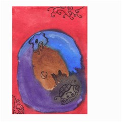 Creepy Castle Large Garden Flag (two Sides) by snowwhitegirl