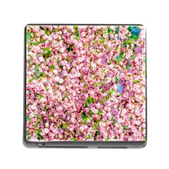 Almond Tree In Bloom Memory Card Reader (square 5 Slot) by FunnyCow