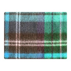 Blue Plaid Flannel Double Sided Flano Blanket (mini)  by snowwhitegirl