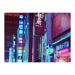 Japan City Double Sided Flano Blanket (mini)  by snowwhitegirl