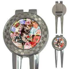 Victorian Collage 3-in-1 Golf Divots by snowwhitegirl