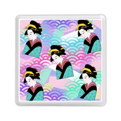 Japanese Abstract Memory Card Reader (square) by snowwhitegirl