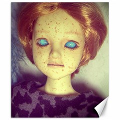 Freckley Boy Canvas 20  X 24   by snowwhitegirl