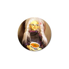 Eating Lunch Golf Ball Marker (10 Pack) by snowwhitegirl