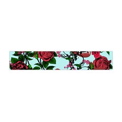 Light Blue Rose Vampire Flano Scarf (mini) by snowwhitegirl
