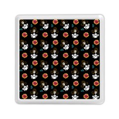 Girl With Dress Black Memory Card Reader (square) by snowwhitegirl