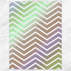 Ombre Zigzag 03 Canvas 18  X 24   by snowwhitegirl